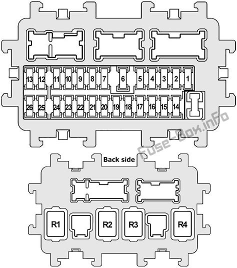 2009 infiniti fx35 junction fuse box location|Infiniti s51 fuse box diagram.